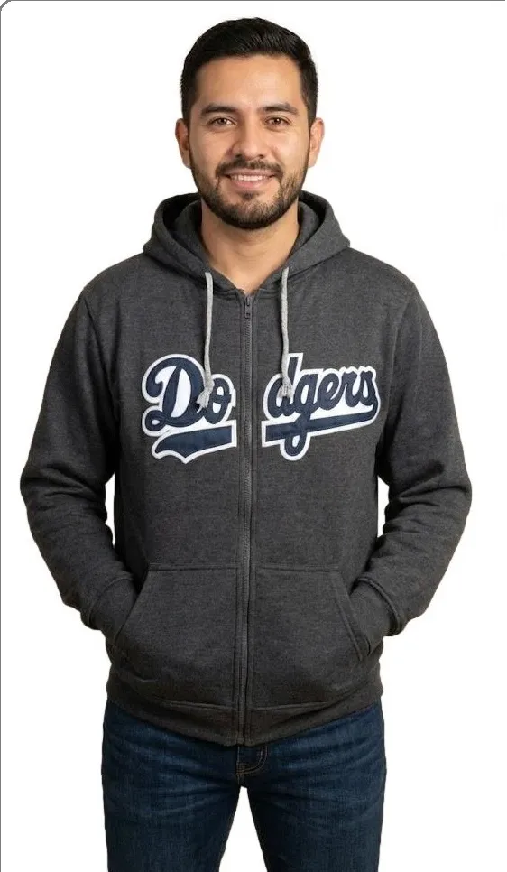 Sudadera Dogger para hombre con cremallera, moda casual para cualquier temporada.