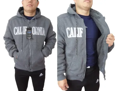 Sudadera Frost para hombre con interior aborregado, máxima protección contra el frío.